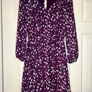 Collective Concepts Purple Long Sleeve Dress